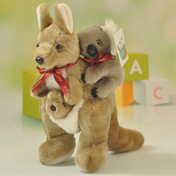 Aoto ຂອງຫຼິ້ນ plush ຂອງແມ່ແລະເດັກນ້ອຍອົດສະຕາລີ