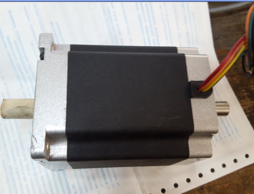Baishan two-phase stepper motor BS86HB118 double shaft output in stock
