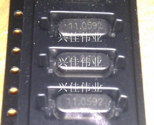 Patch passive crystal 11 11 0592MHZ 11 0592M 49SMD patch 2 foot patch false patch
