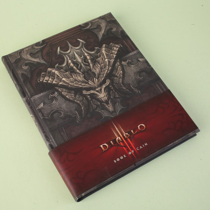 暗黑破坏神3 凯恩之书 英文原版购买评测 精装硬封面 Diablo III: Book of Cain