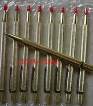 Promotional pointed hard pen-shaped alloy scribing needle steel plate marking needle tile cutting steel needle marking tool