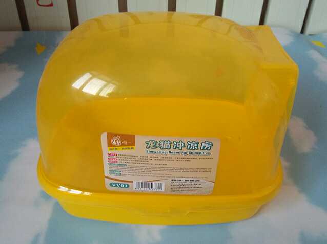 Small pet guinea pig squirrel chinchilla bath bathroom anti-splash bath sand room bathtub guinea pig supplies