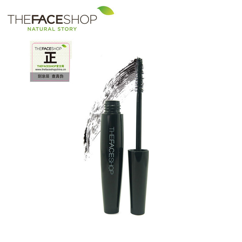 The Face Shop 大肚子黑杆睫毛膏纤长浓密防水不晕染 韩国 包邮