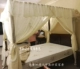 Flounced thể thiếu lưới gió Đông Nam sợi mới của Trung Quốc nước Mỹ màn ngủ tán giường lớp vỏ sợi - Bed Skirts & Valances rèm che giường Bed Skirts & Valances