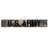Military fan ACU camouflage uniform chest strip USARMY chest strip embroidered armband