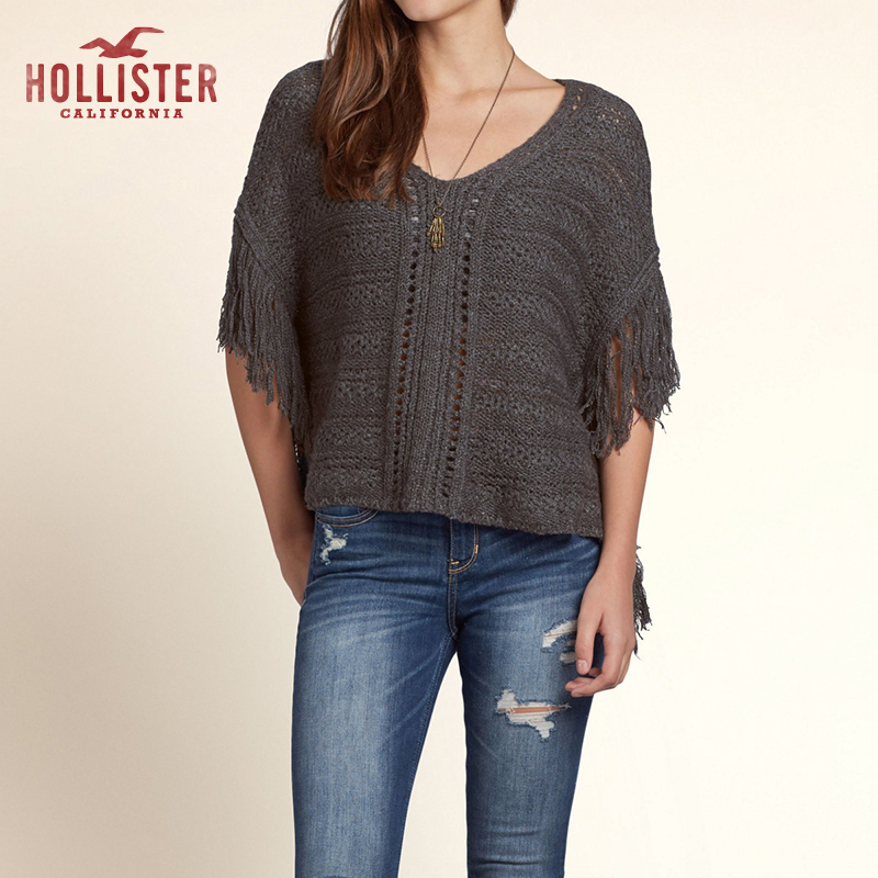 Hollister First Jetty 斗篷毛线衫 女 83554