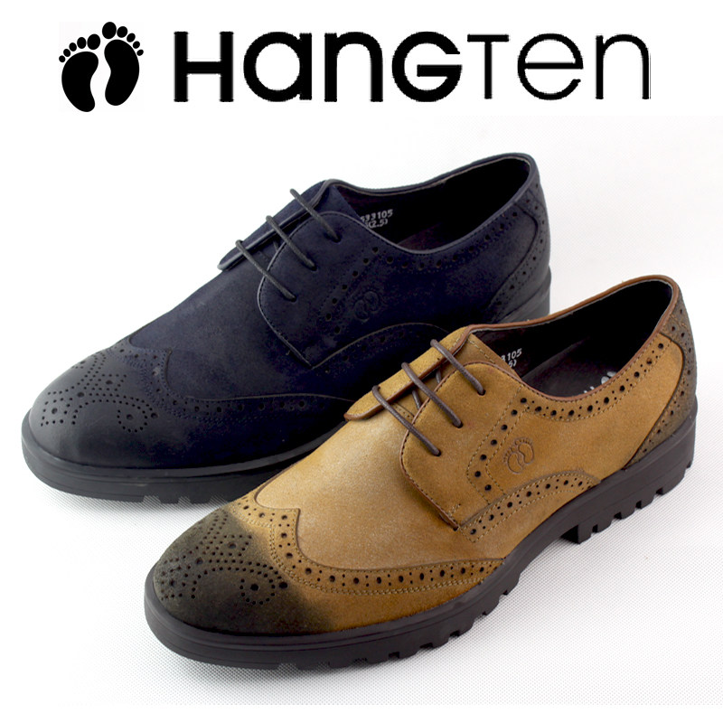 American Jubilant Counters Spring and Autumn Fashion British Frosted Leather Deep Mouth Men's Shoes H0533105