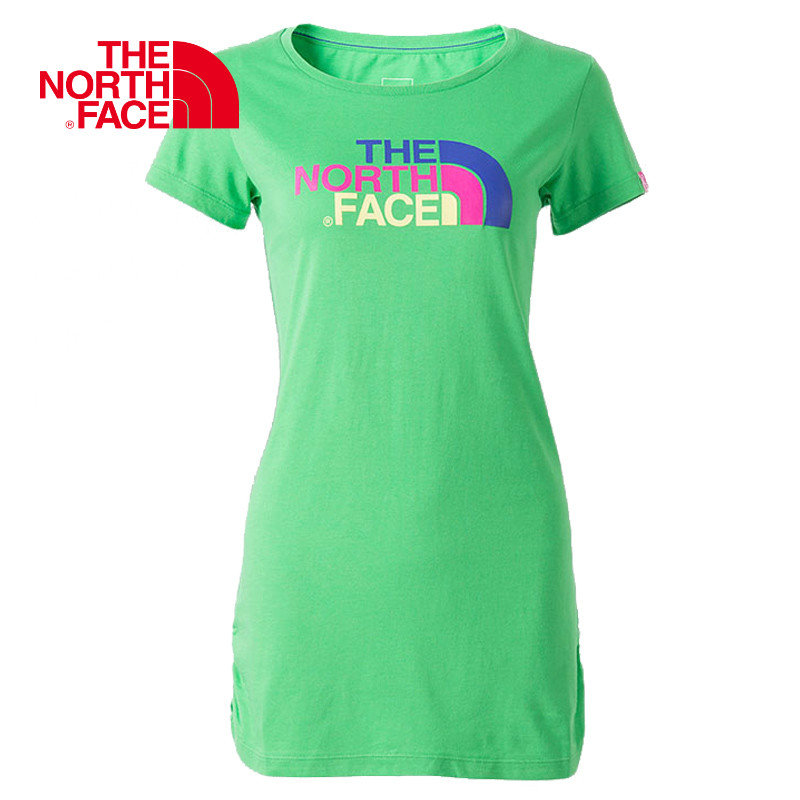 THE NORTH FACE/北面 女款Logo休闲棉T恤 A4DL