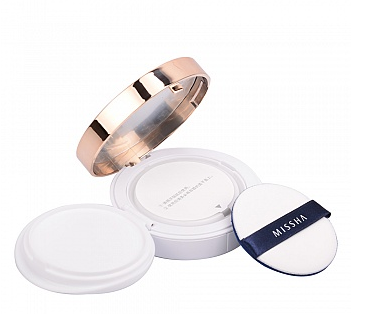Missha/谜尚水感润彩气垫BB粉凝霜SPF50+遮瑕保湿裸妆15G正品直邮