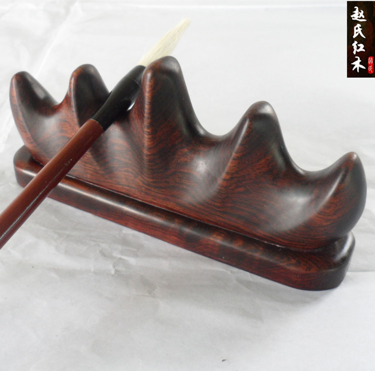 Redwood pen shelves wooden pen frame red acid sandal hand bat pen shelves pen pen