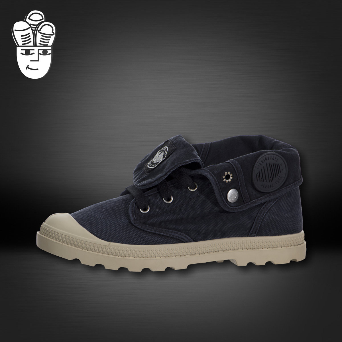 Palladium Baggy Low LP 法国户外潮鞋 女子卷边低帮短靴 帆布鞋