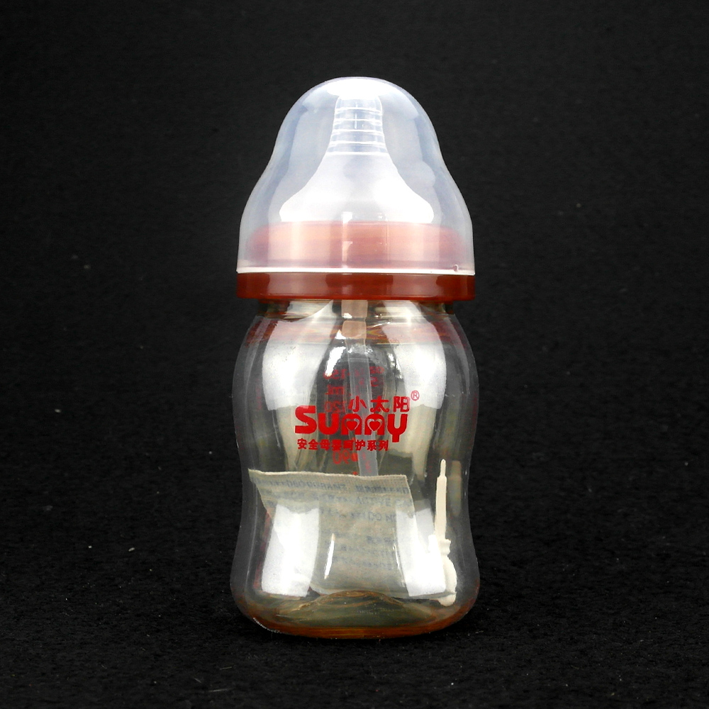 小太阳 宽口径 PPSU防胀气新生儿婴儿宝宝奶瓶150ml B-6097