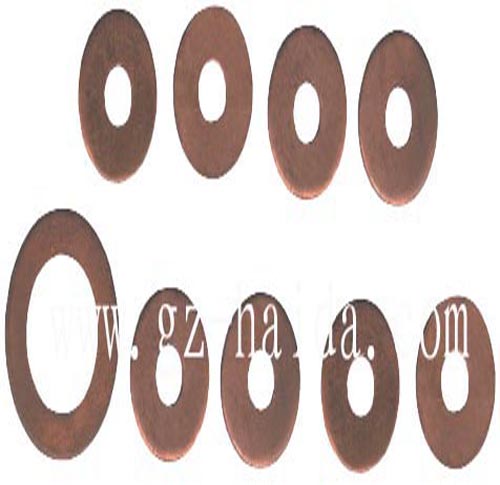 red copper flat gasket red copper sealing ring red copper flat medium red copper sealing ring pure red copper narrow side gasket