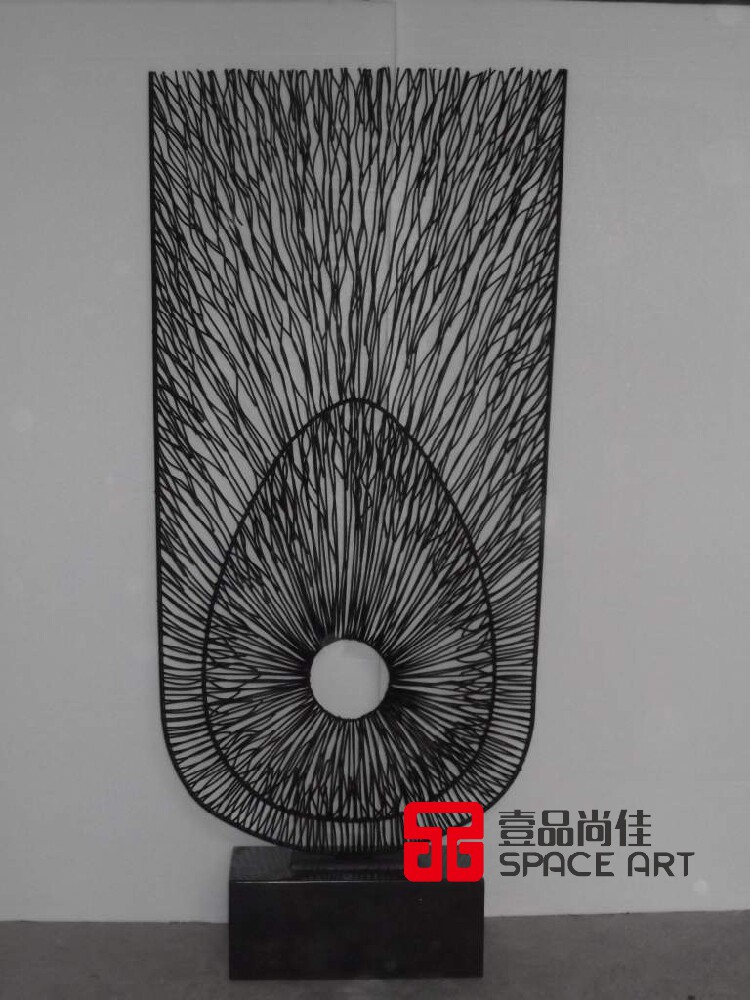 Wrought iron decoration Stainless steel sculpture decoration Abstract decoration Art metal craft gift decoration jewelry Home