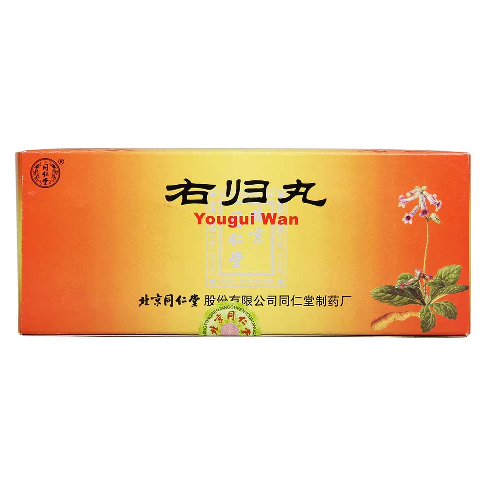 同仁堂 右归丸 9g*10丸/盒