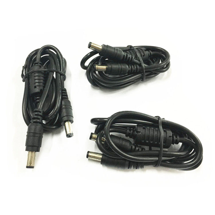 Power and computer connected laptop mobile charging wiring DC5521 to 5525 power cord 1 m