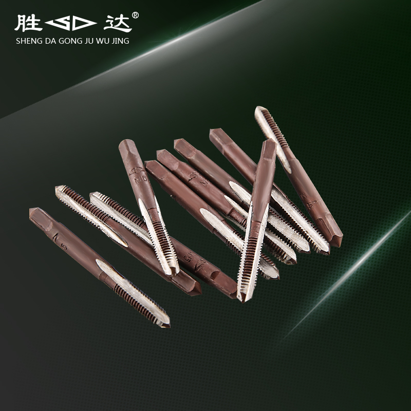 Shengda tools Coarse tooth hand screw tapping Screw tapping Rib drill Thread drill Thread tap tapping tools