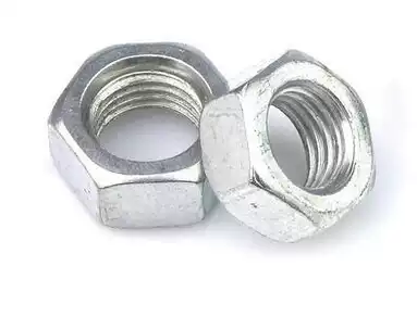 4 Grade 8 galvanized nut outer hexagonal nut GB52 nut M2-M30 specifications full