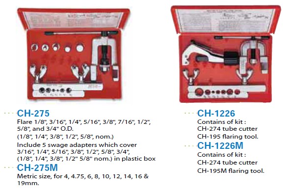 Original dress Taiwan dazzling 45 ° traditional extrusion type tube expander double layer type tube expander suit group dandelion system