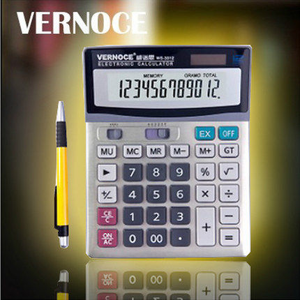 Winnoth calculator WS-3312 calculator 12-digit dual power business computer