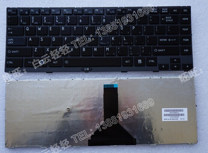 All Toshiba R800-T01B T02U T03B R830-K01B K03B K05B K08B Laptop Keyboards