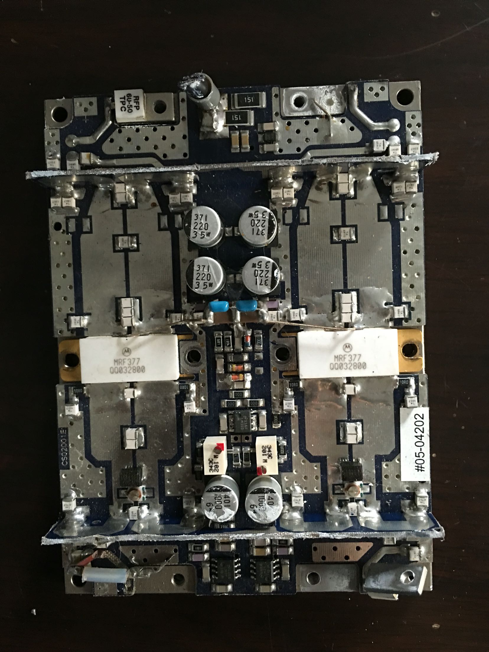 High frequency tube imported MRF377 whole board for sale 