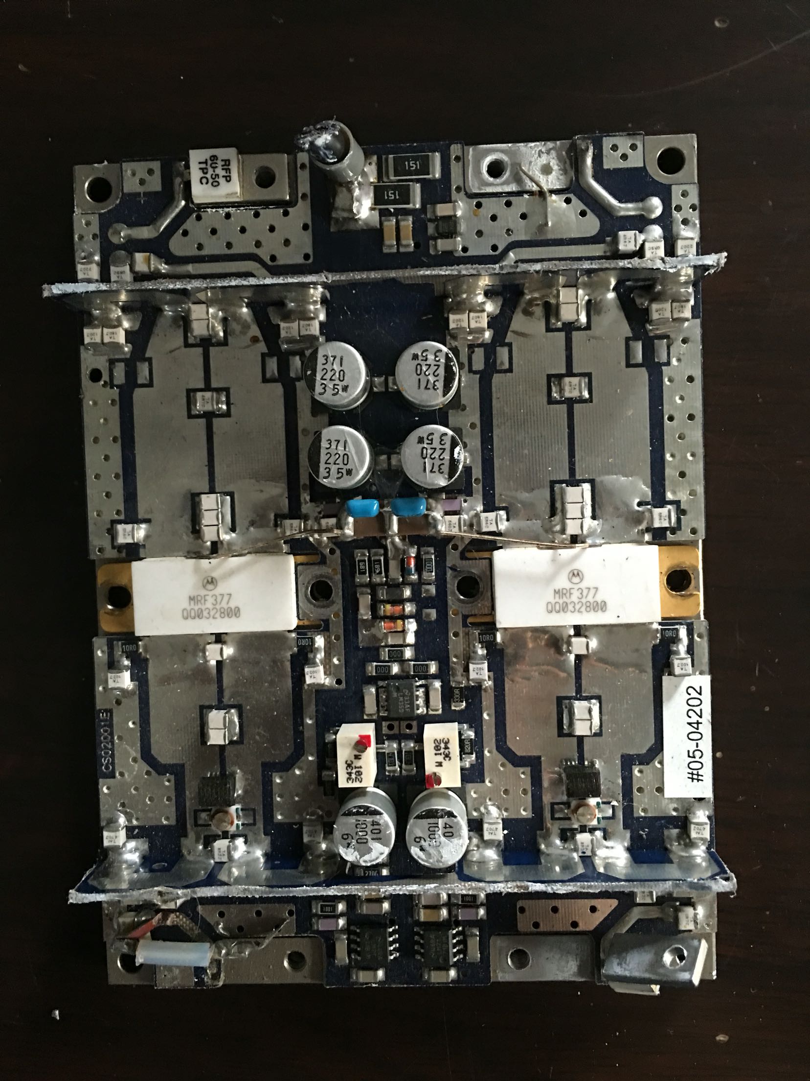 High frequency tube imported MRF377 whole board for sale 