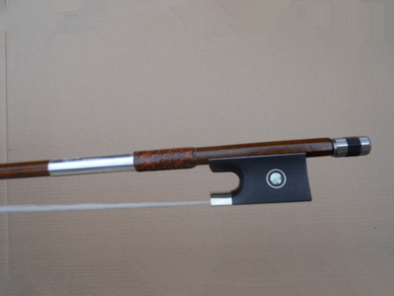 Upscale violin bow to play upscale violin bow bar elastic good bag red snake skin