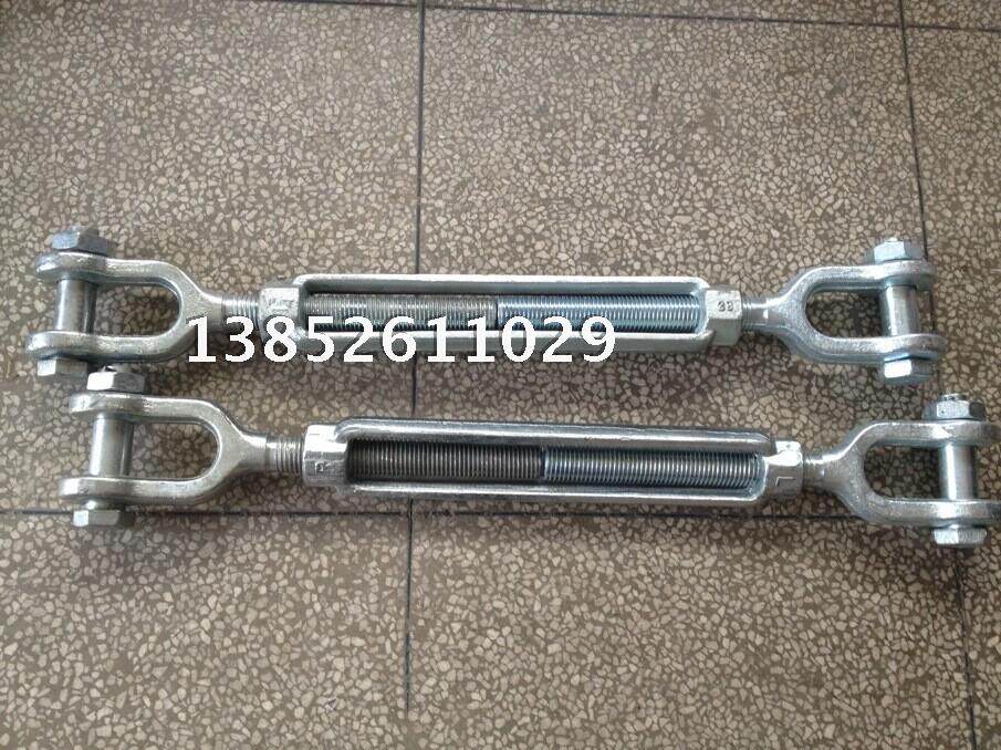 UU type M42 electric galvanized American model forged flowers Lana screw 1-3 4 * 18 cable with spiral buckle open flower