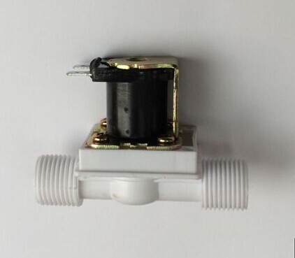 4 points plastic water solenoid solenoid valve plastic solenoid valve voltage DC 12V AC220V DC24V