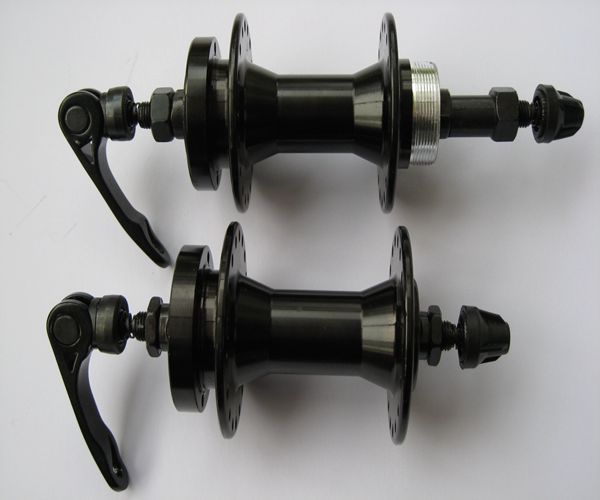 Mountain bike aluminum alloy quick-release rotary flying disc brake V-brake variable speed hub 32-hole 36-hole aluminum alloy ball hub