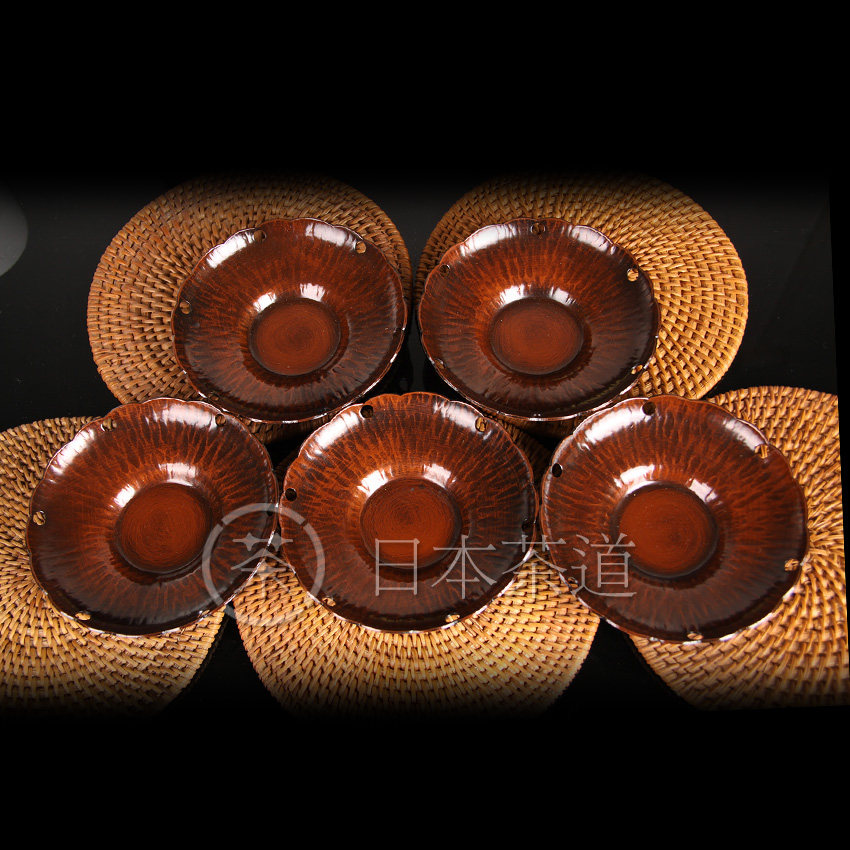 O Japan Cup Tool Japanese tea Top Royal Peak Peak Penh Flame Five - guests Japan Copper Cup