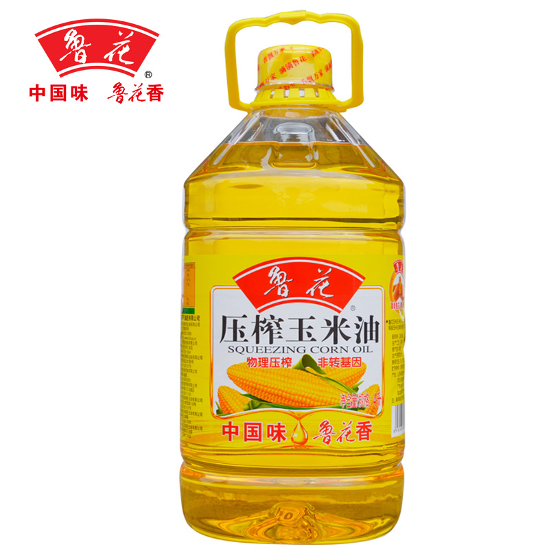 【天猫超市】鲁花玉米油4L 非转基因 物理压榨食用油 健康食品