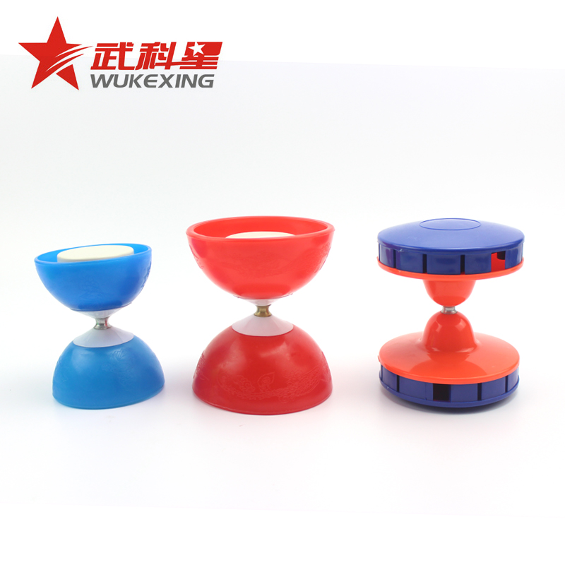  With sound Single-headed double-headed diabolo Beginner leather bowl Diabolo shaking rod Student children's campus Diabolo