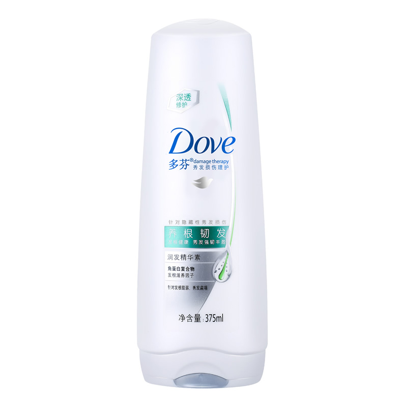 联合利华 多芬/DOVE 养根韧发润发精华素护发素375ml 固发