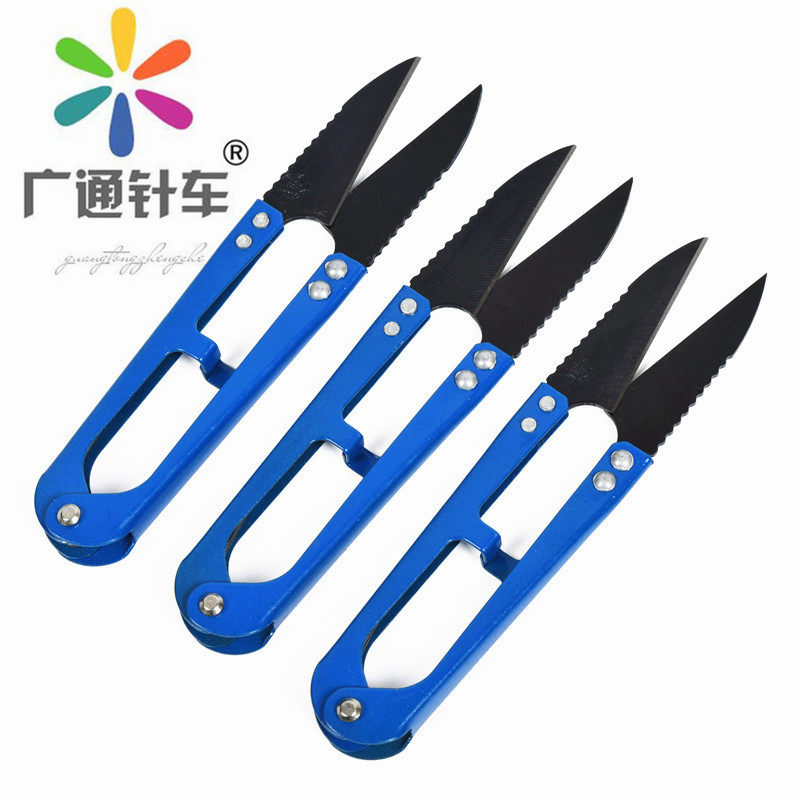 Large Gi Star Card Yarn Cut DJ-112S Large-size Scissors Imported Steel Wire Head Cut Sand Cross Stitch Tool