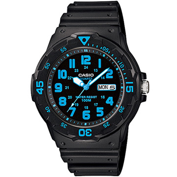 【CASIO 卡西欧】 潜水风格潮流指针表 -多色任台湾官网直邮进口