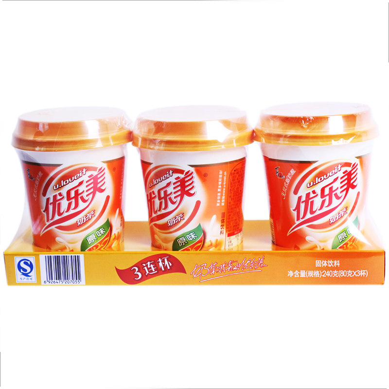 【天猫超市】U．Loveit/优乐美80g*3杯 原味  奶茶  饮料饮品