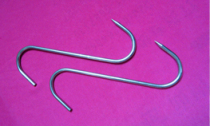 Sharp pointed hook pointed beak hook stainless steel s hook S hook iron hook new years hook bacon hook flower basket hook pointed hook