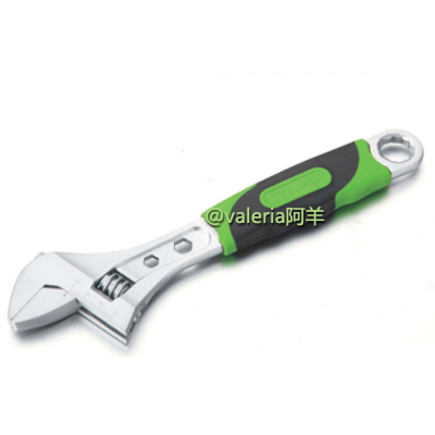 TEKIRO Taiwan Tuoma Tool Living mouth wrench bicolor plastic handle Activity wrench