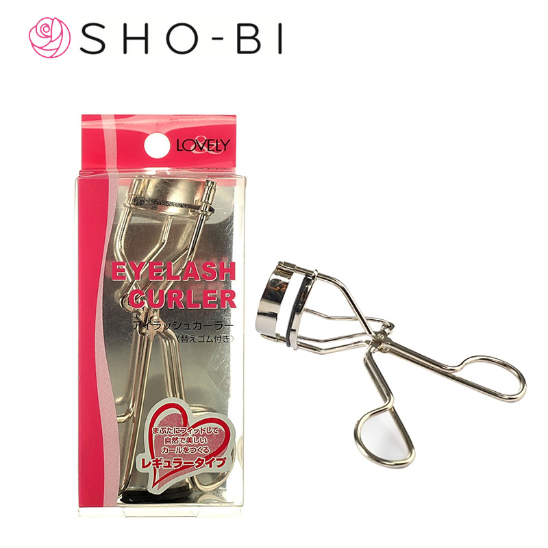 【SHO-BI】日本LOVELY睫毛夹 附替换橡胶垫1个 自然卷翘 不伤睫毛