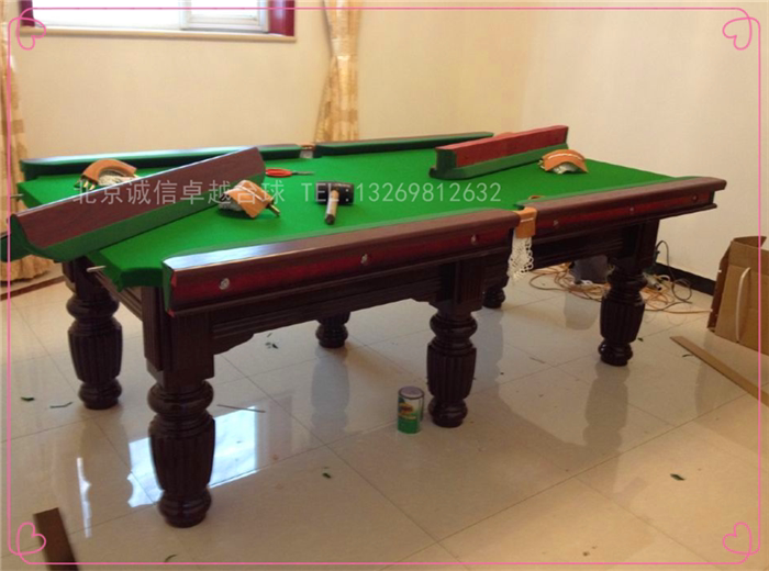 Professional maintenance pool table replacement table disassembly and leveling Beijing pool table