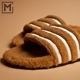 ADIDAS Clover ADILETTE W Phụ Nữ Màu Nâu của Nhà Thể Thao Sang Trọng Dép Giản Dị CQ2233 dép havaianas Dép thể thao