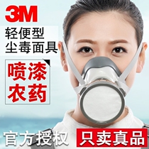 3M Anti-gas mask 1201 spray paint Pesticide Paint Decoration Polished Coal Mine Chemical Experiment Industrial Dust Mask Man