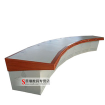 Multi-link console curved monitoring console command center console monitoring room console dispatching console command console customizable size
