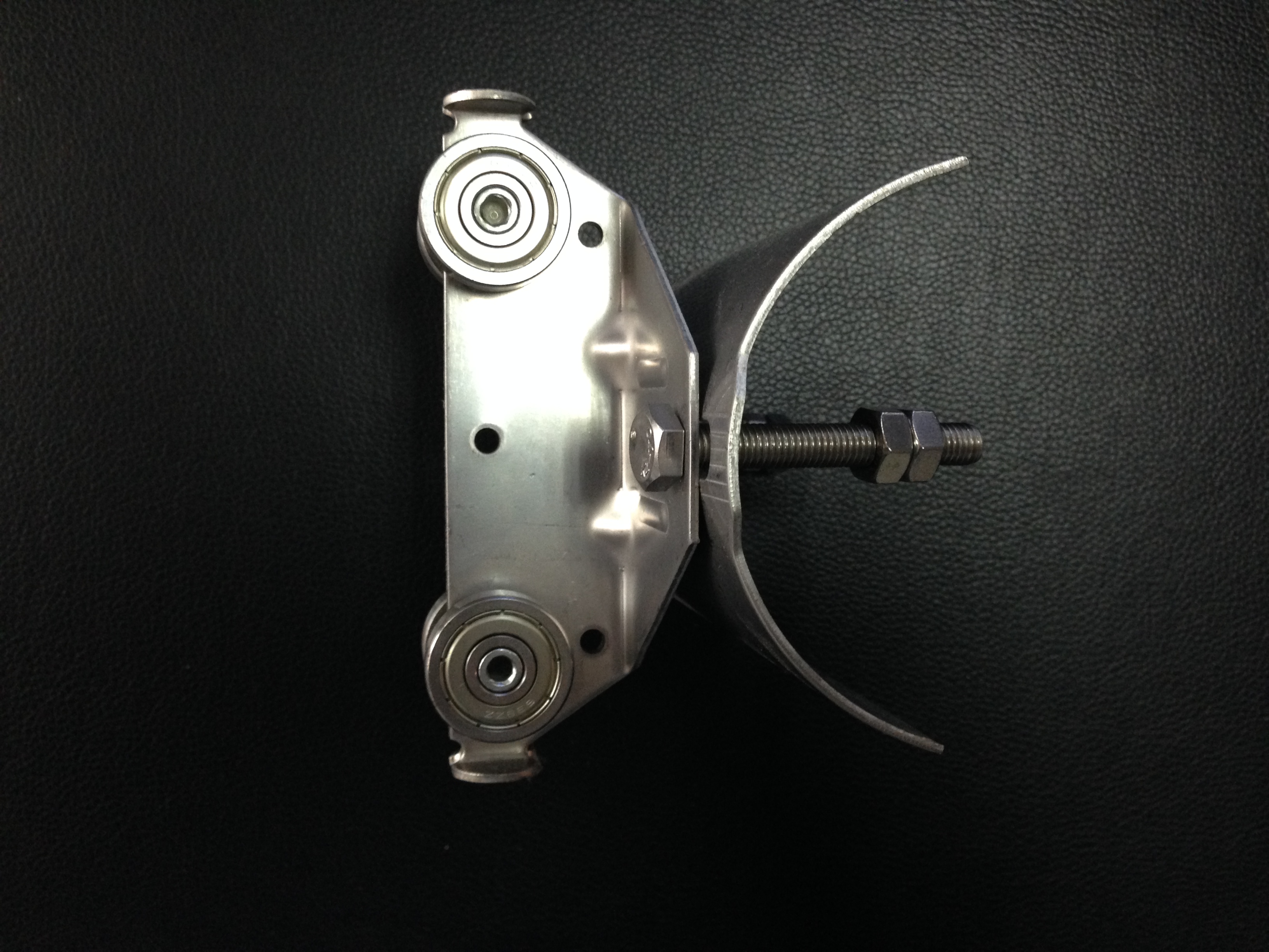 Manufacturers direct sales of C40 galvanized pulley crane cable pulley track clamp line pulley