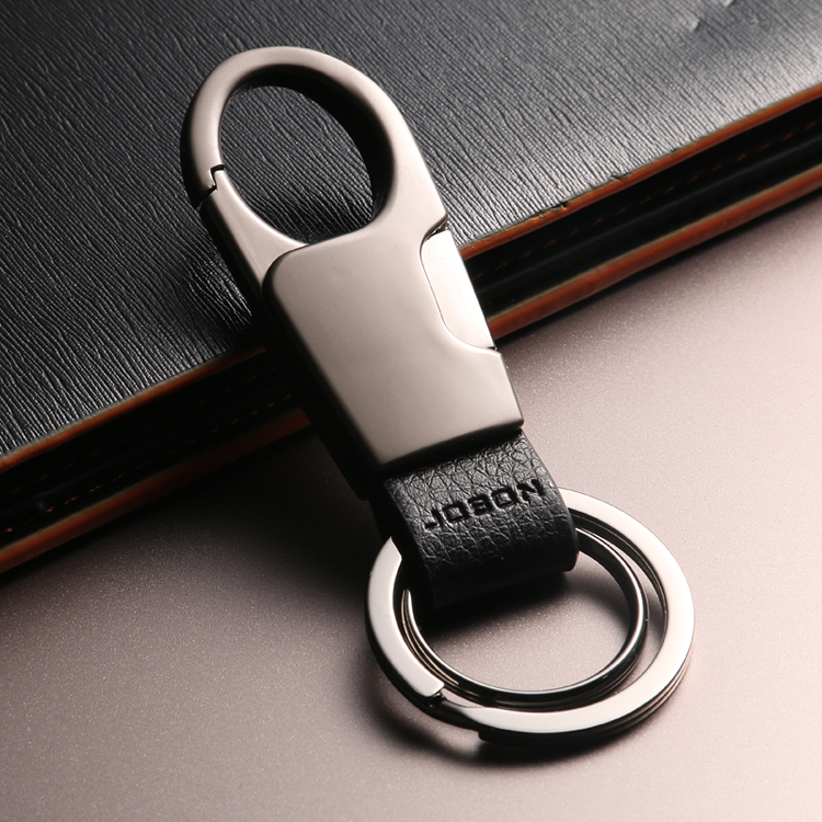 Mid-State car key buckle waist type buckle male and female creative personality couple metal lock spoon Keyring ring chain pendant