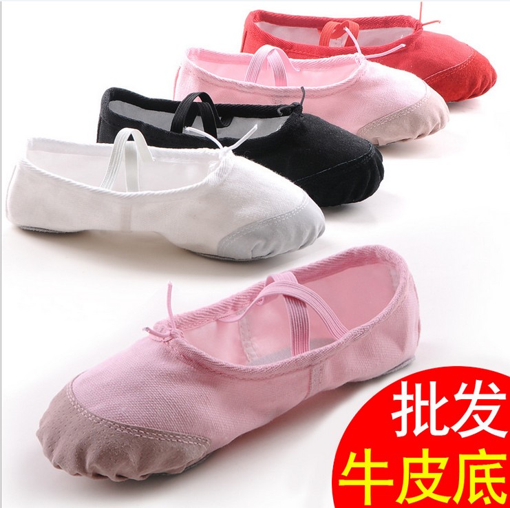 Kindergarten Children Dance Shoes Practice Shoes Latin Dance Shoes Dancing Shoes Ballet Shoes Cat Paw Shoes Softbottom Adult Female