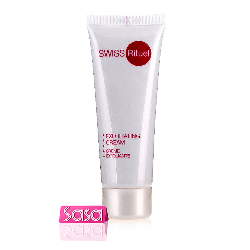 香港莎莎Sasa 瑞士洛之泉柔肤去角质霜75ml