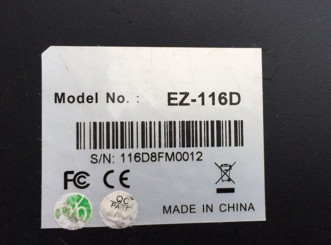 Original dress EZ-Link EZ-116D 16 Port PS 2 KVM Multi-computer switcher Shanghai Spot